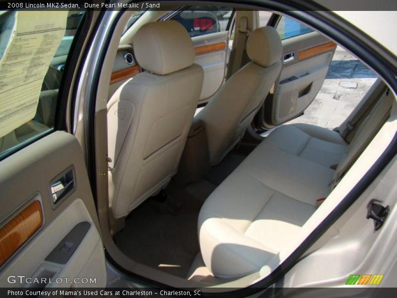 Dune Pearl Metallic / Sand 2008 Lincoln MKZ Sedan