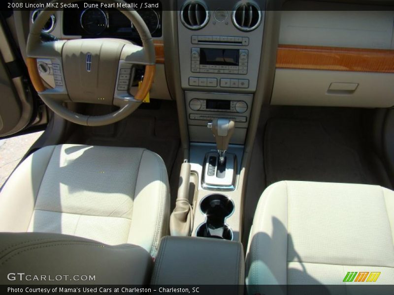 Dune Pearl Metallic / Sand 2008 Lincoln MKZ Sedan