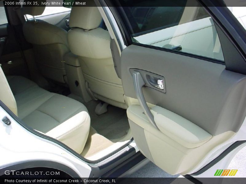 Ivory White Pearl / Wheat 2006 Infiniti FX 35