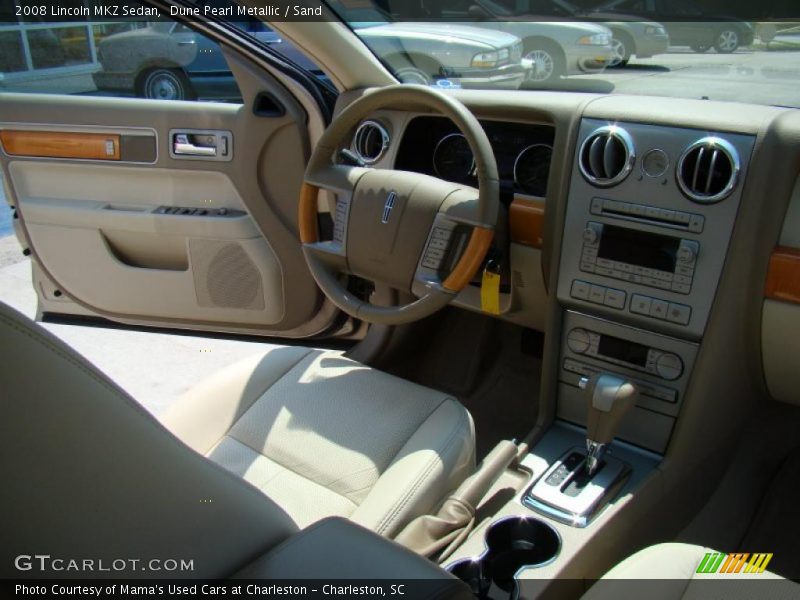 Dune Pearl Metallic / Sand 2008 Lincoln MKZ Sedan
