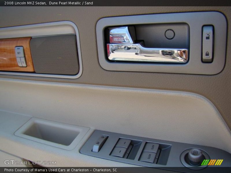 Dune Pearl Metallic / Sand 2008 Lincoln MKZ Sedan