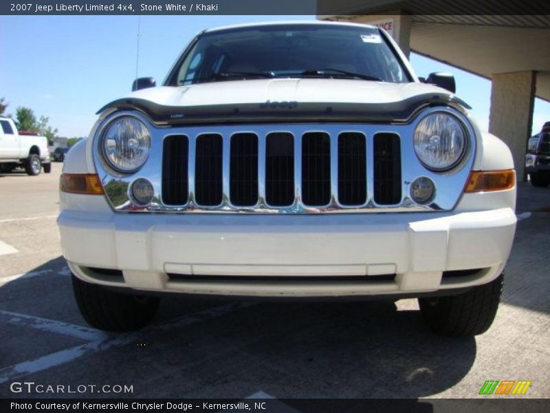 Stone White / Khaki 2007 Jeep Liberty Limited 4x4