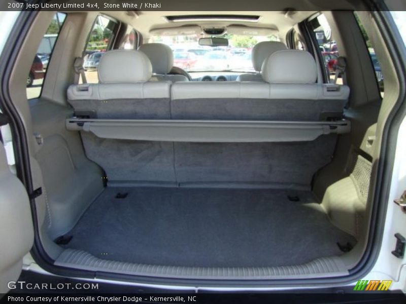 Stone White / Khaki 2007 Jeep Liberty Limited 4x4