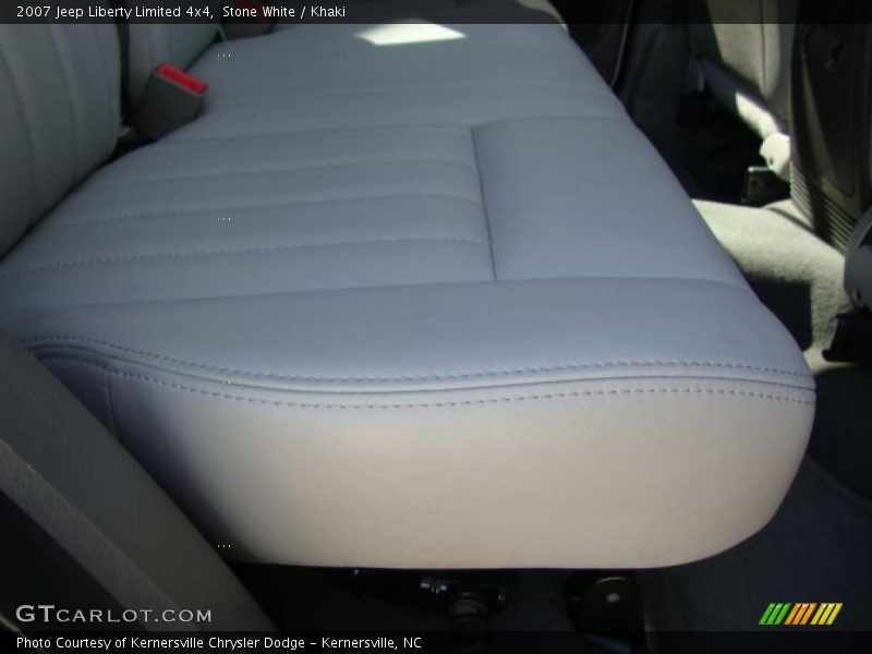 Stone White / Khaki 2007 Jeep Liberty Limited 4x4