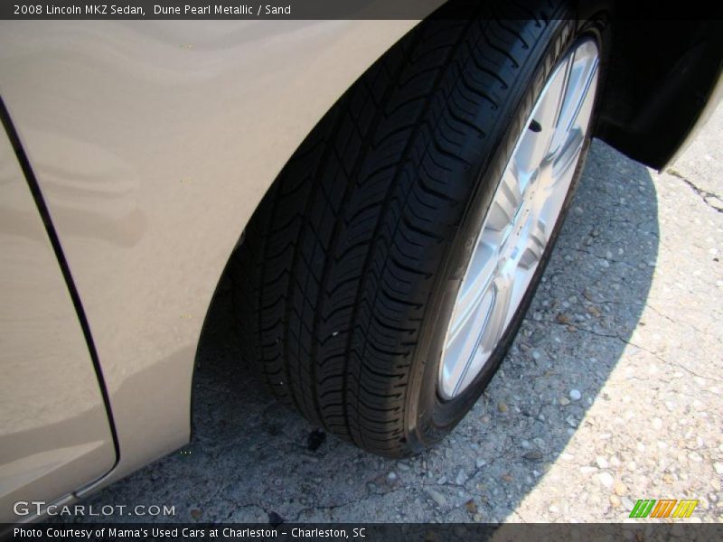Dune Pearl Metallic / Sand 2008 Lincoln MKZ Sedan
