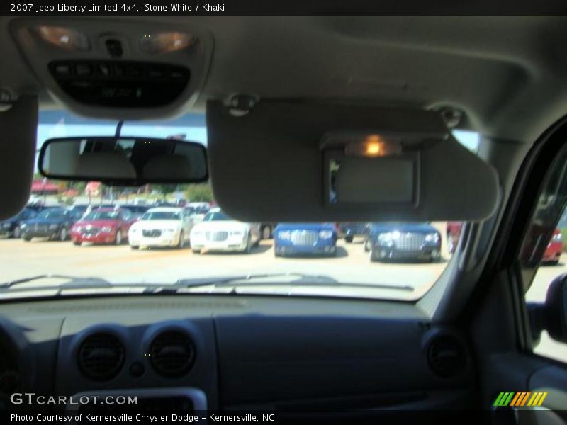 Stone White / Khaki 2007 Jeep Liberty Limited 4x4