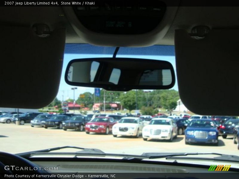 Stone White / Khaki 2007 Jeep Liberty Limited 4x4