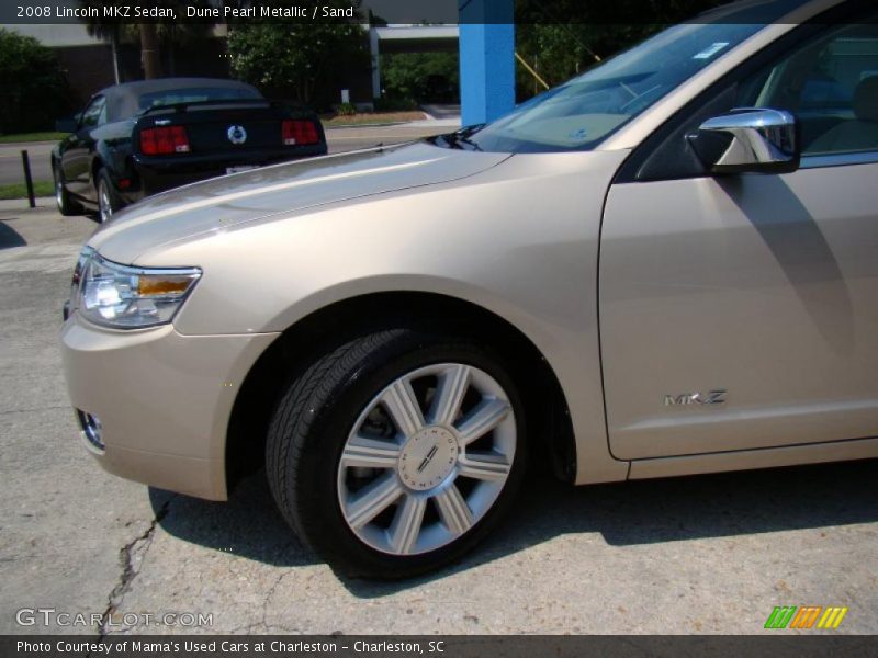 Dune Pearl Metallic / Sand 2008 Lincoln MKZ Sedan