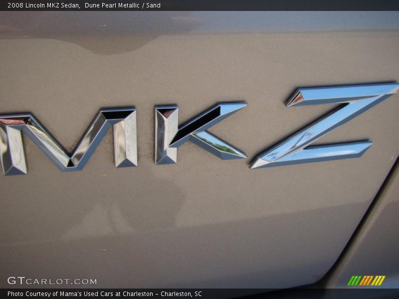 Dune Pearl Metallic / Sand 2008 Lincoln MKZ Sedan