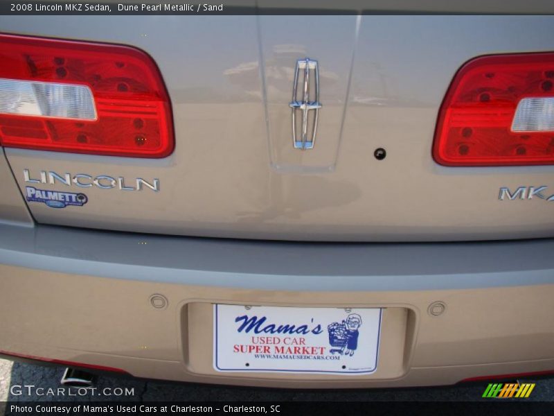 Dune Pearl Metallic / Sand 2008 Lincoln MKZ Sedan
