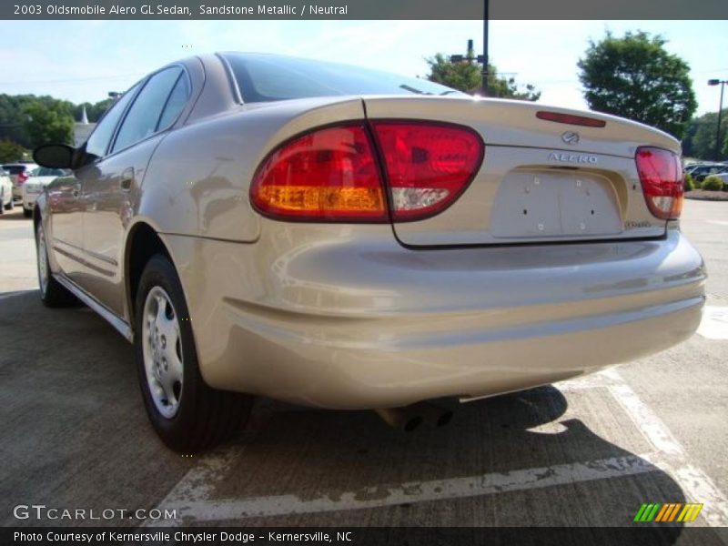 Sandstone Metallic / Neutral 2003 Oldsmobile Alero GL Sedan
