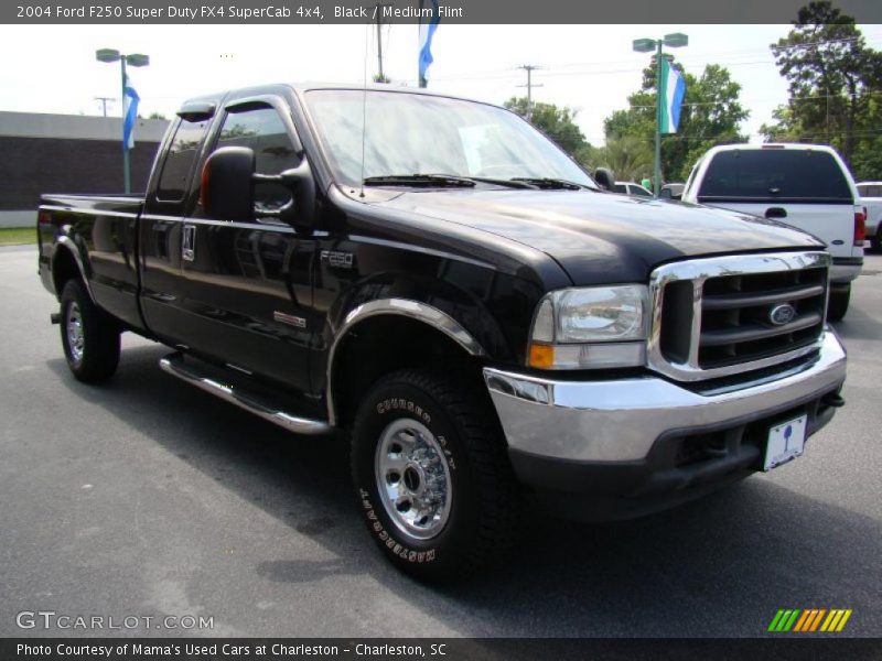 Black / Medium Flint 2004 Ford F250 Super Duty FX4 SuperCab 4x4