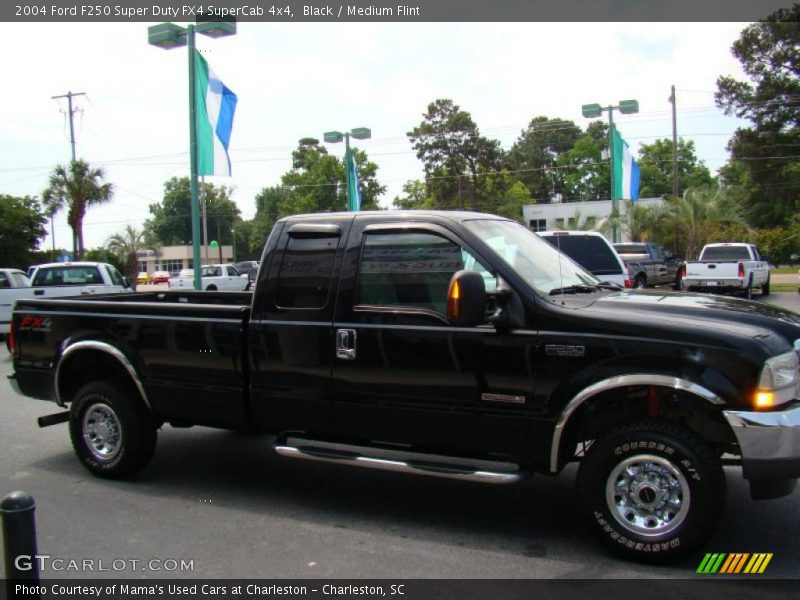Black / Medium Flint 2004 Ford F250 Super Duty FX4 SuperCab 4x4