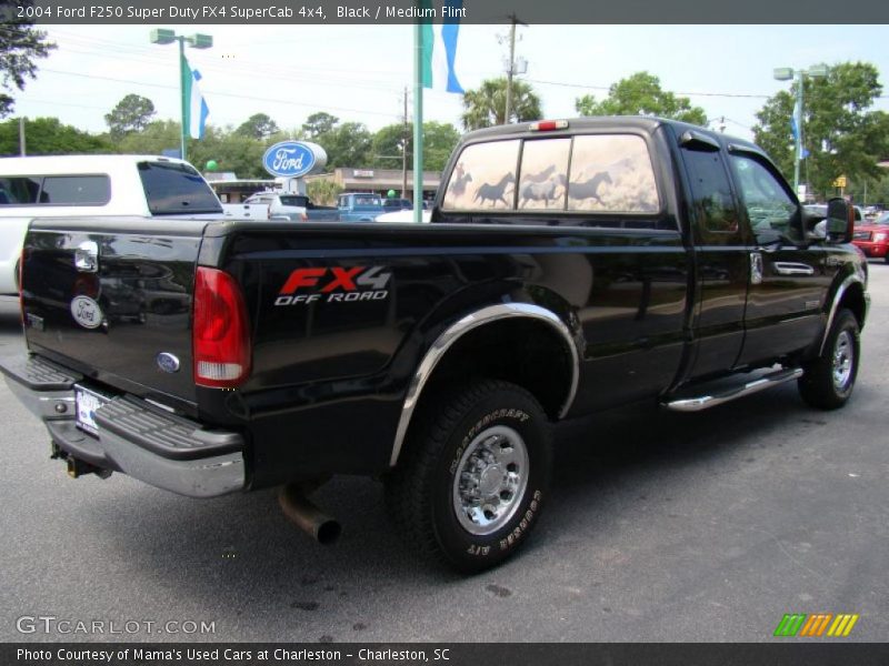 Black / Medium Flint 2004 Ford F250 Super Duty FX4 SuperCab 4x4