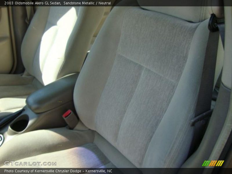 Sandstone Metallic / Neutral 2003 Oldsmobile Alero GL Sedan