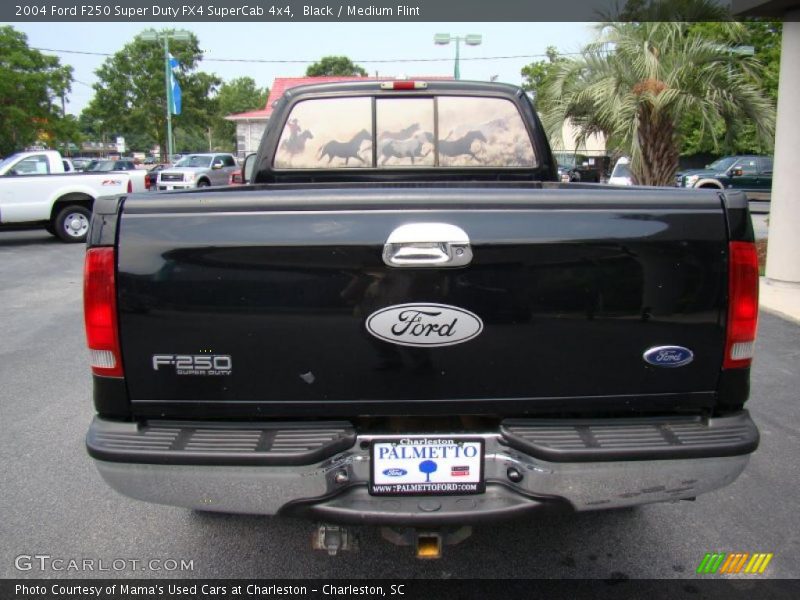 Black / Medium Flint 2004 Ford F250 Super Duty FX4 SuperCab 4x4