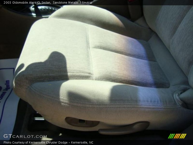 Sandstone Metallic / Neutral 2003 Oldsmobile Alero GL Sedan