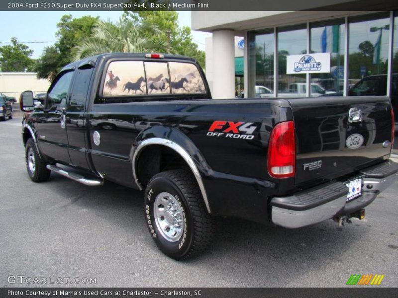 Black / Medium Flint 2004 Ford F250 Super Duty FX4 SuperCab 4x4