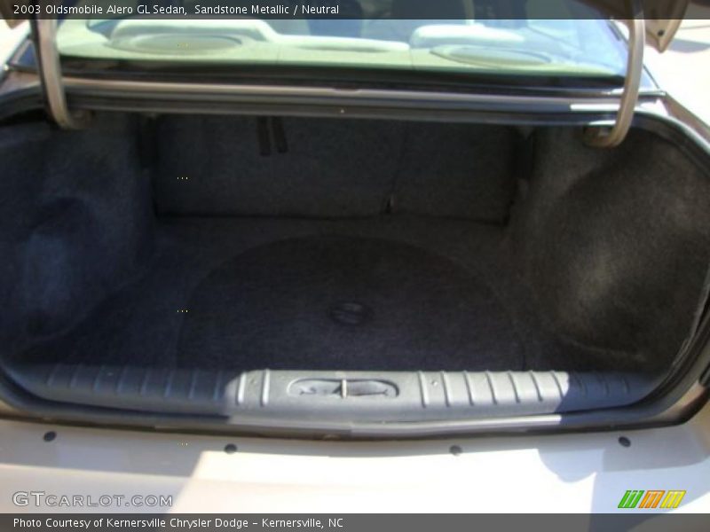 Sandstone Metallic / Neutral 2003 Oldsmobile Alero GL Sedan