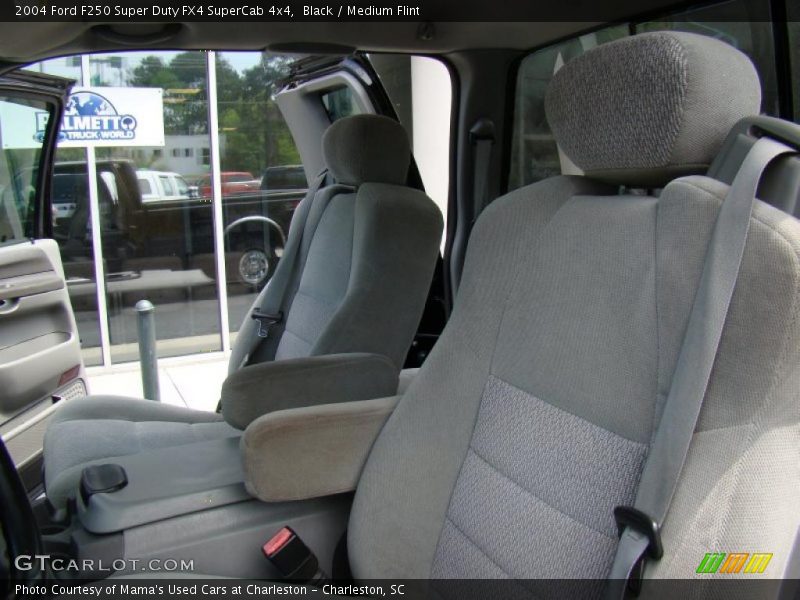 Black / Medium Flint 2004 Ford F250 Super Duty FX4 SuperCab 4x4