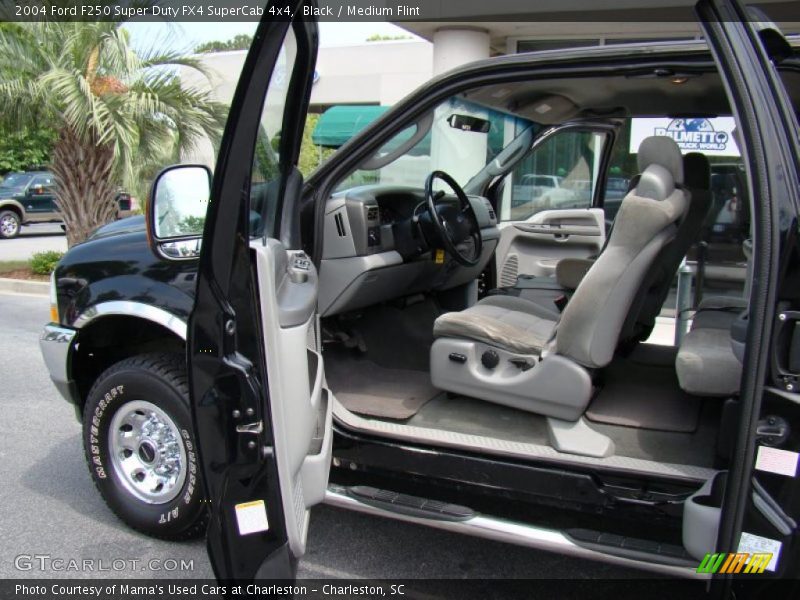 Black / Medium Flint 2004 Ford F250 Super Duty FX4 SuperCab 4x4