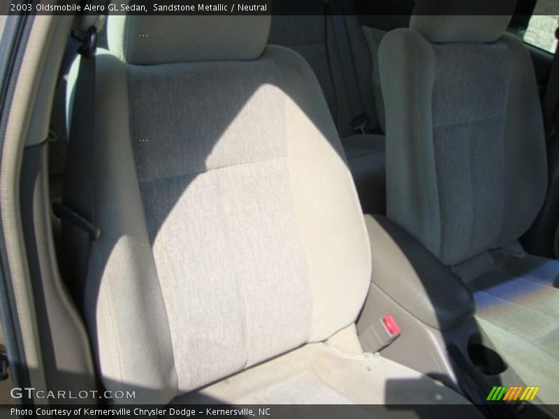 Sandstone Metallic / Neutral 2003 Oldsmobile Alero GL Sedan