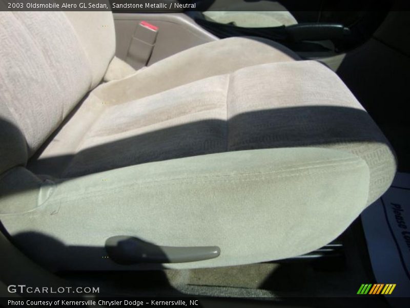 Sandstone Metallic / Neutral 2003 Oldsmobile Alero GL Sedan