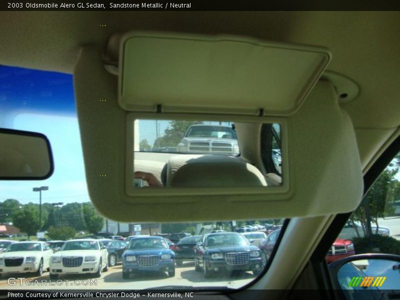 Sandstone Metallic / Neutral 2003 Oldsmobile Alero GL Sedan