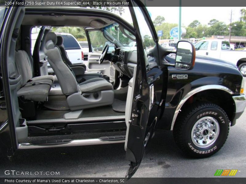 Black / Medium Flint 2004 Ford F250 Super Duty FX4 SuperCab 4x4