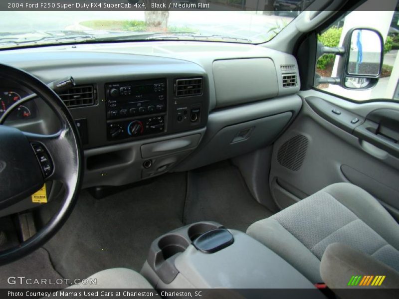 Black / Medium Flint 2004 Ford F250 Super Duty FX4 SuperCab 4x4