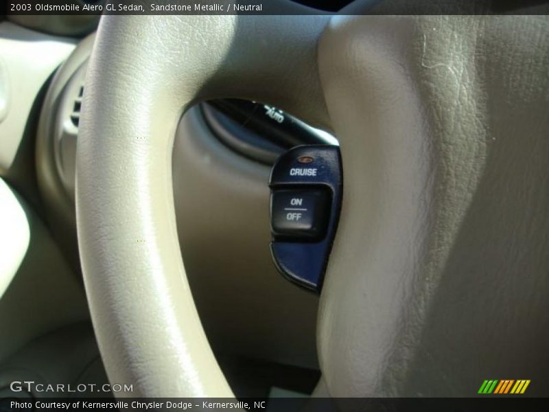 Sandstone Metallic / Neutral 2003 Oldsmobile Alero GL Sedan