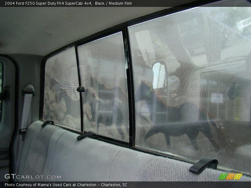 Black / Medium Flint 2004 Ford F250 Super Duty FX4 SuperCab 4x4