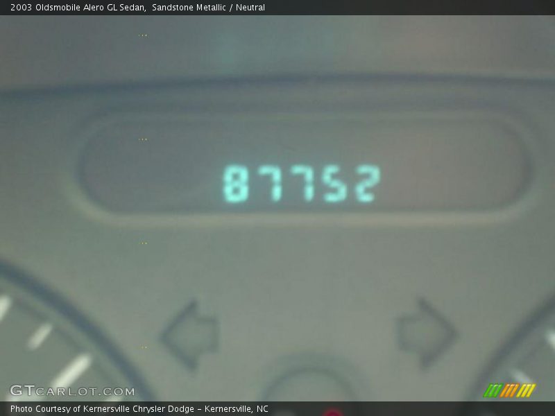 Sandstone Metallic / Neutral 2003 Oldsmobile Alero GL Sedan