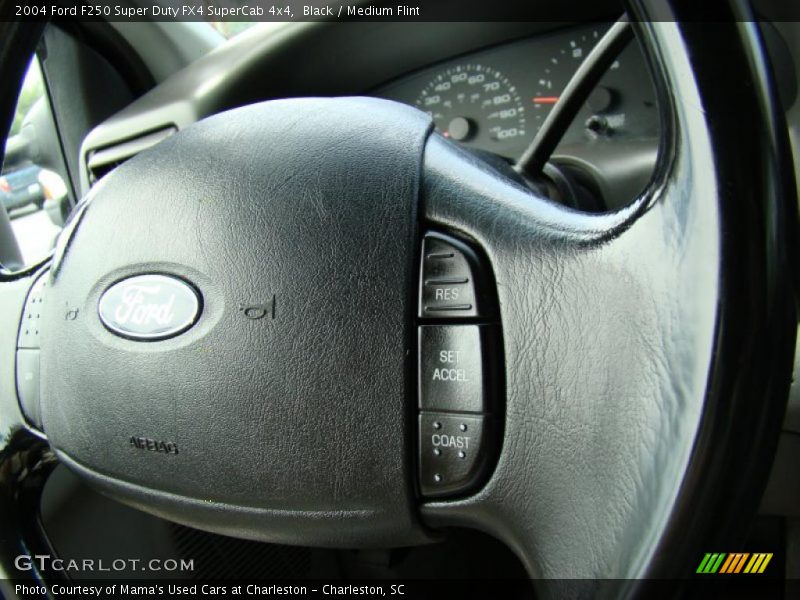 Black / Medium Flint 2004 Ford F250 Super Duty FX4 SuperCab 4x4