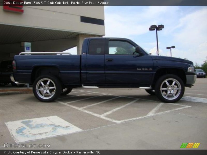 Patriot Blue Pearl / Agate 2001 Dodge Ram 1500 SLT Club Cab 4x4