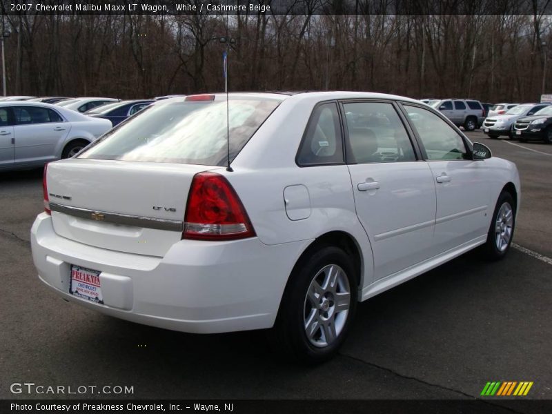 White / Cashmere Beige 2007 Chevrolet Malibu Maxx LT Wagon