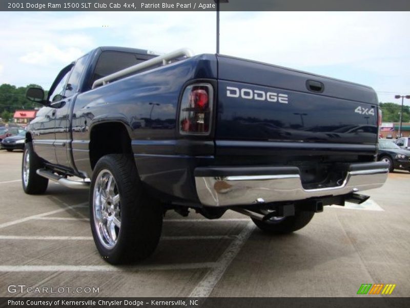 Patriot Blue Pearl / Agate 2001 Dodge Ram 1500 SLT Club Cab 4x4