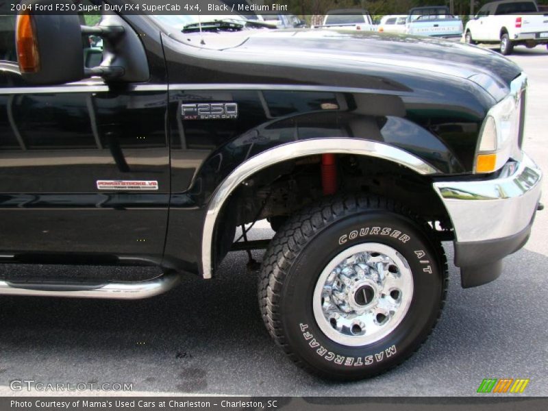 Black / Medium Flint 2004 Ford F250 Super Duty FX4 SuperCab 4x4