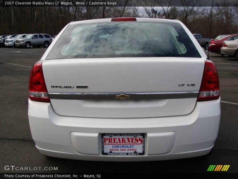 White / Cashmere Beige 2007 Chevrolet Malibu Maxx LT Wagon