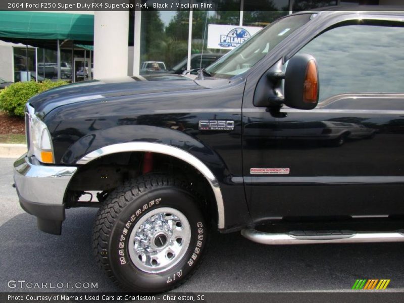 Black / Medium Flint 2004 Ford F250 Super Duty FX4 SuperCab 4x4
