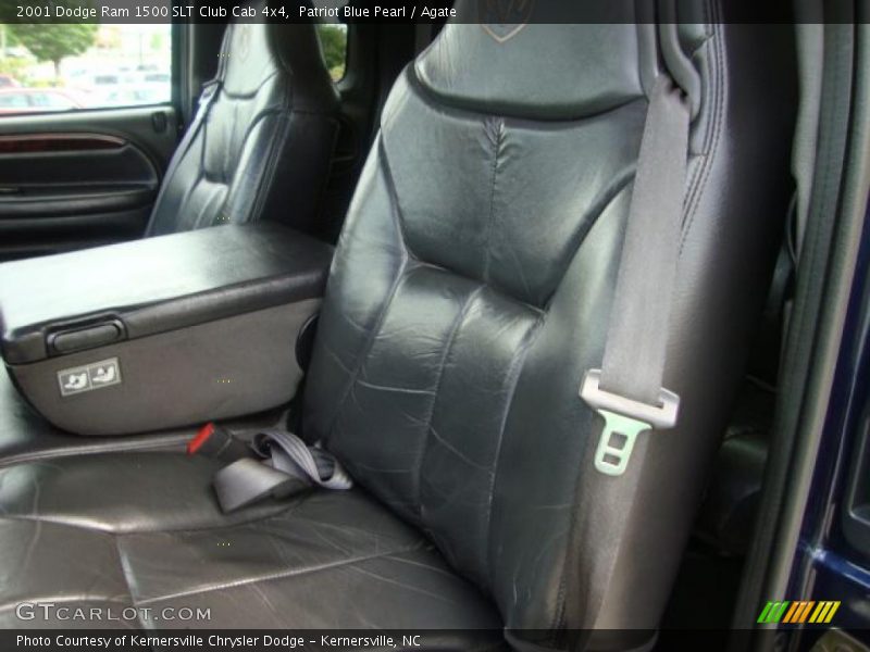 Patriot Blue Pearl / Agate 2001 Dodge Ram 1500 SLT Club Cab 4x4