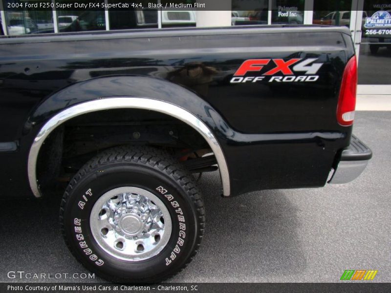 Black / Medium Flint 2004 Ford F250 Super Duty FX4 SuperCab 4x4