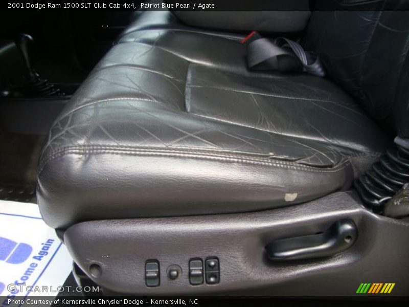 Patriot Blue Pearl / Agate 2001 Dodge Ram 1500 SLT Club Cab 4x4