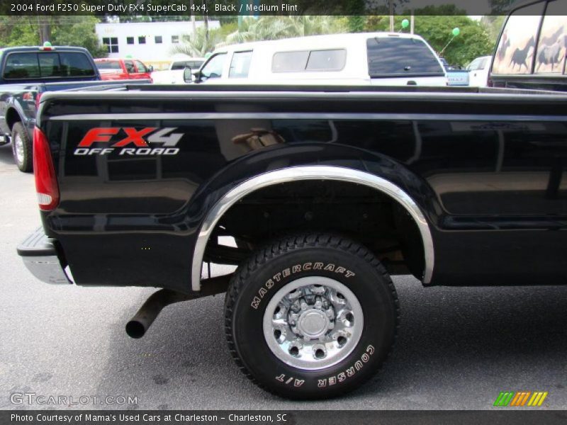 Black / Medium Flint 2004 Ford F250 Super Duty FX4 SuperCab 4x4