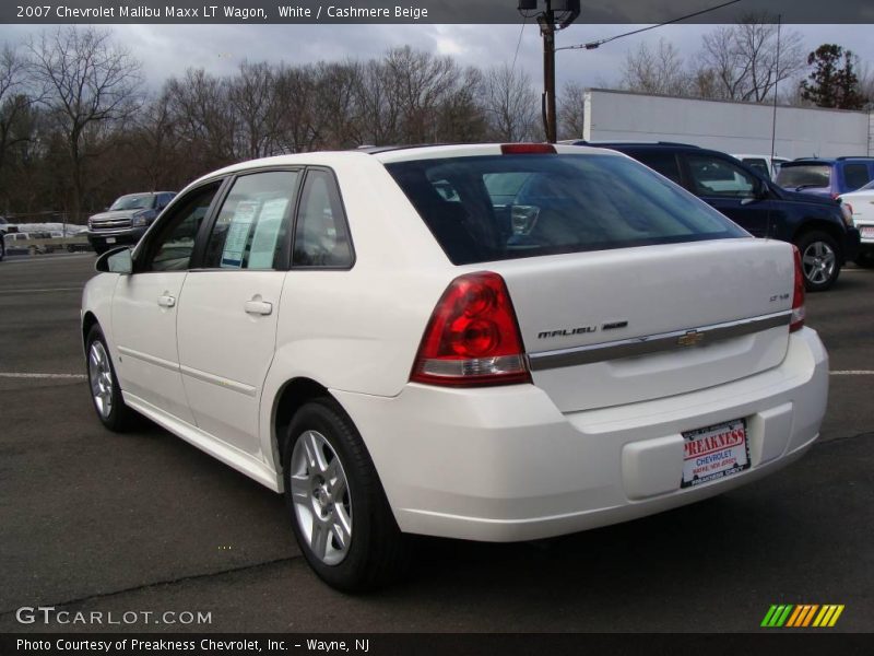 White / Cashmere Beige 2007 Chevrolet Malibu Maxx LT Wagon