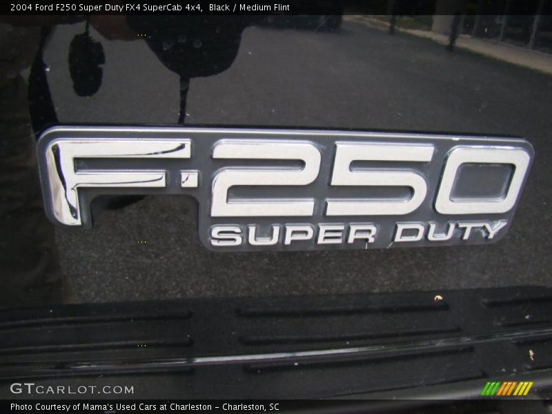 Black / Medium Flint 2004 Ford F250 Super Duty FX4 SuperCab 4x4