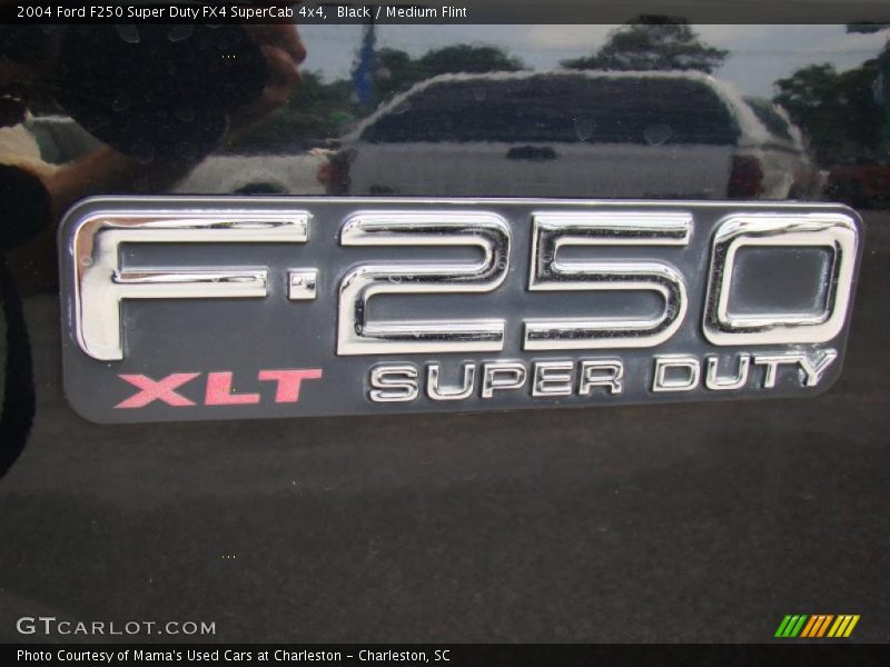 Black / Medium Flint 2004 Ford F250 Super Duty FX4 SuperCab 4x4