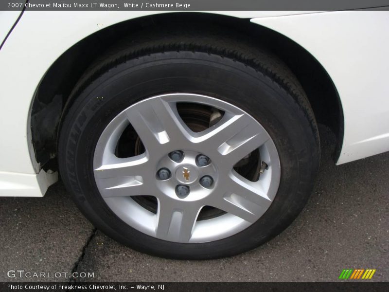 White / Cashmere Beige 2007 Chevrolet Malibu Maxx LT Wagon