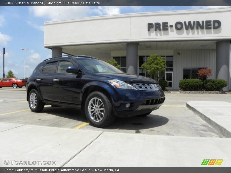Midnight Blue Pearl / Cafe Latte 2004 Nissan Murano SL