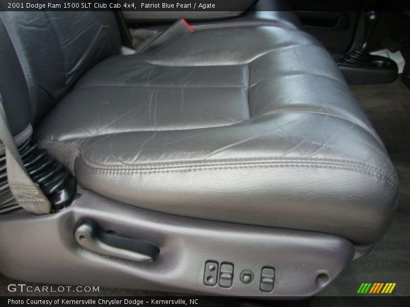 Patriot Blue Pearl / Agate 2001 Dodge Ram 1500 SLT Club Cab 4x4